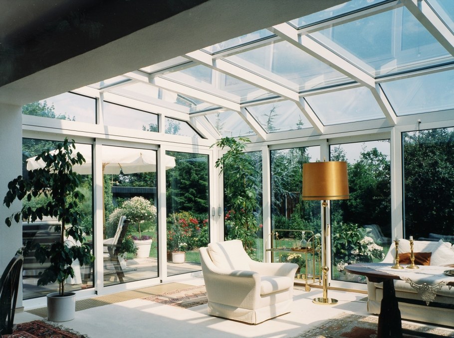 Зимний сад - оранжерея из алюминия