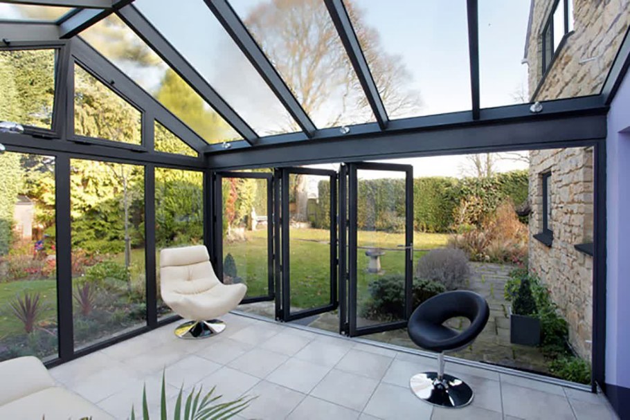 Алюминиевые зимние сады Schuco
