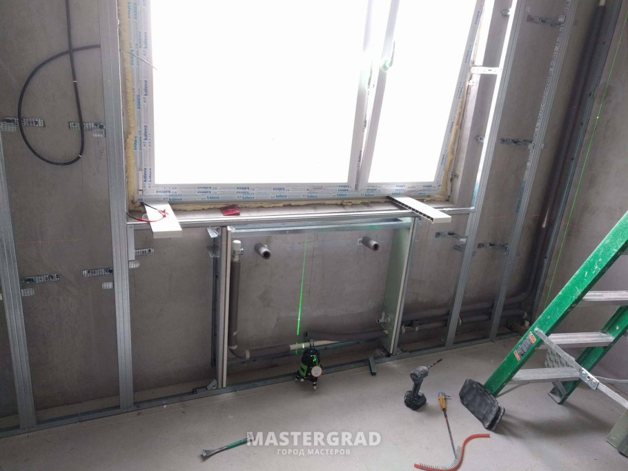 Закладные под радиаторы отопления