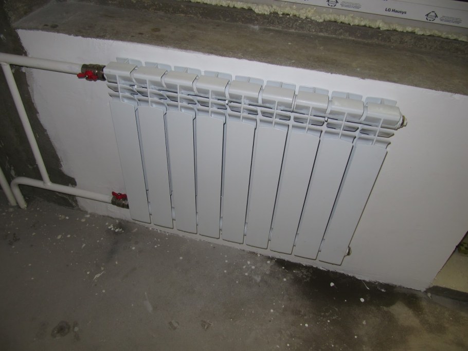 Трубы отопления в гипсокартоне