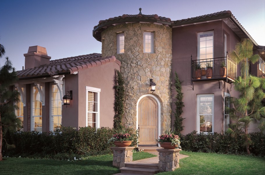 Наружный фасад дома