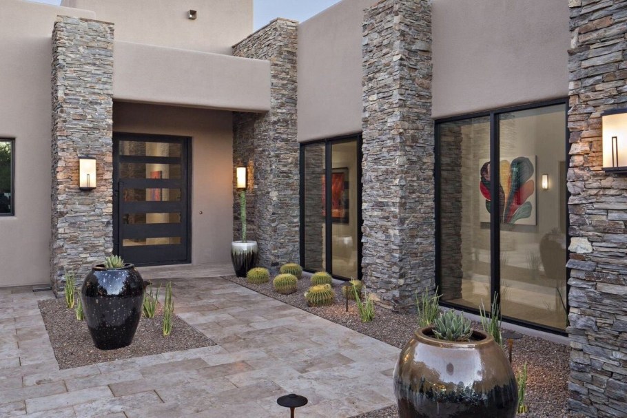 Облицовка в современном стиле