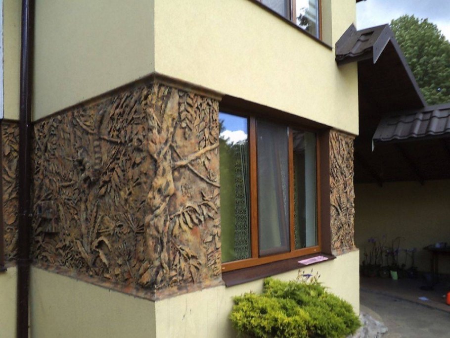 Декоративная штукатурка для наружной отделки