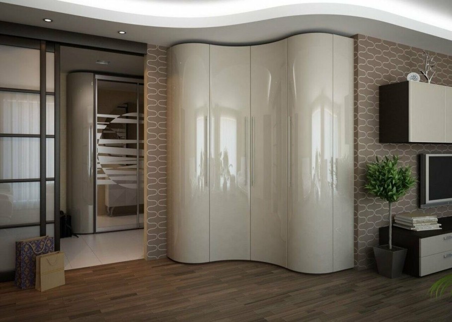 Угловой шкаф-купе Гарант-2ф BMS