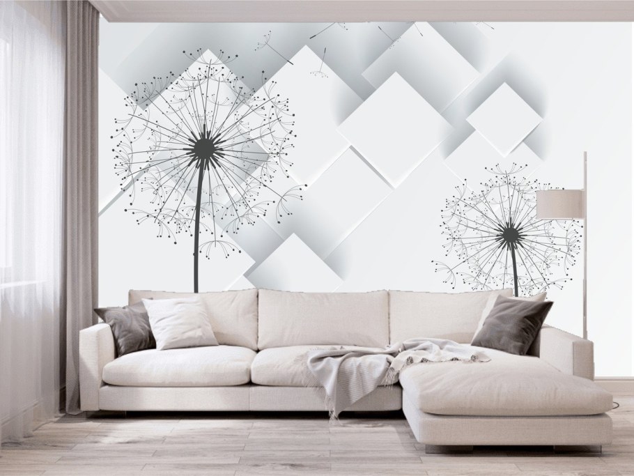 Фотообои одуванчик