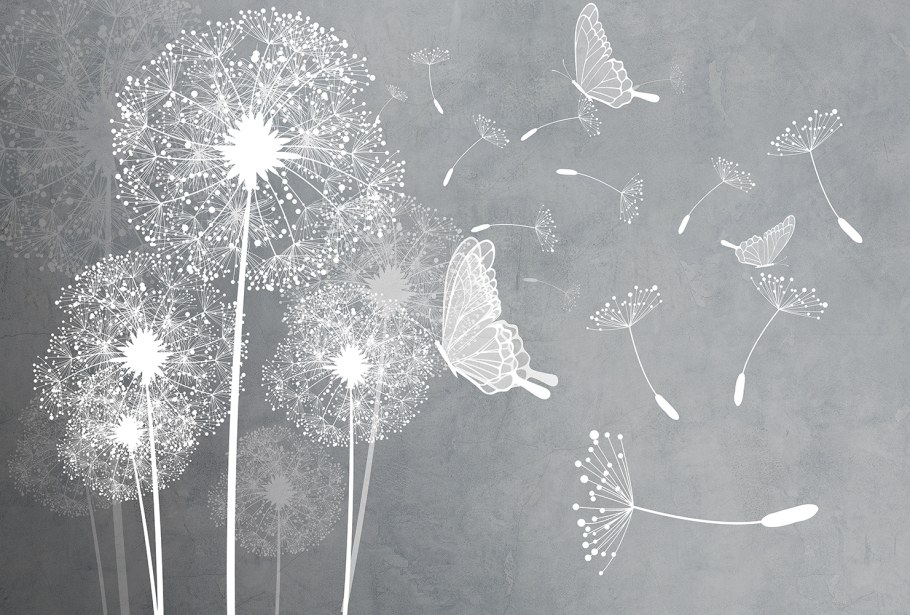 Обои одуванчики