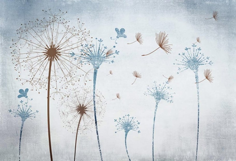 Фотообои одуванчик