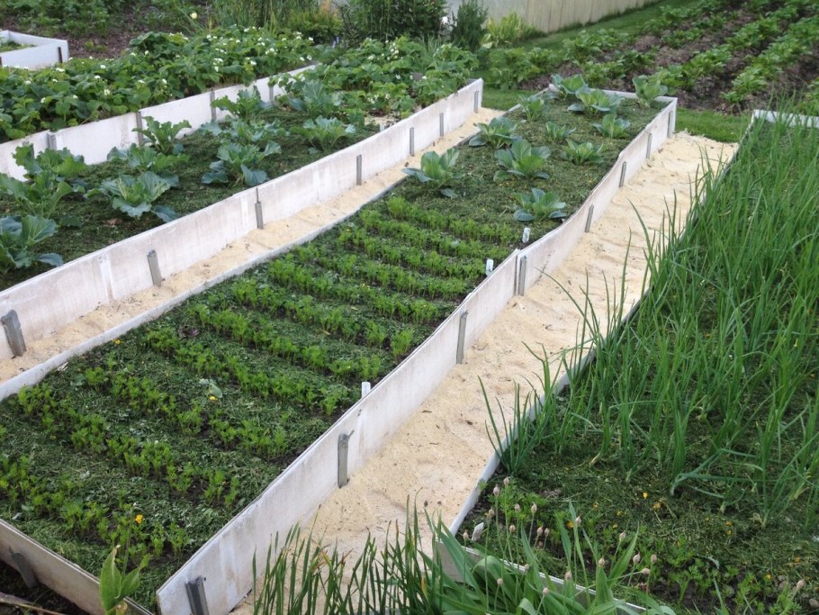 Дорожки для грядок