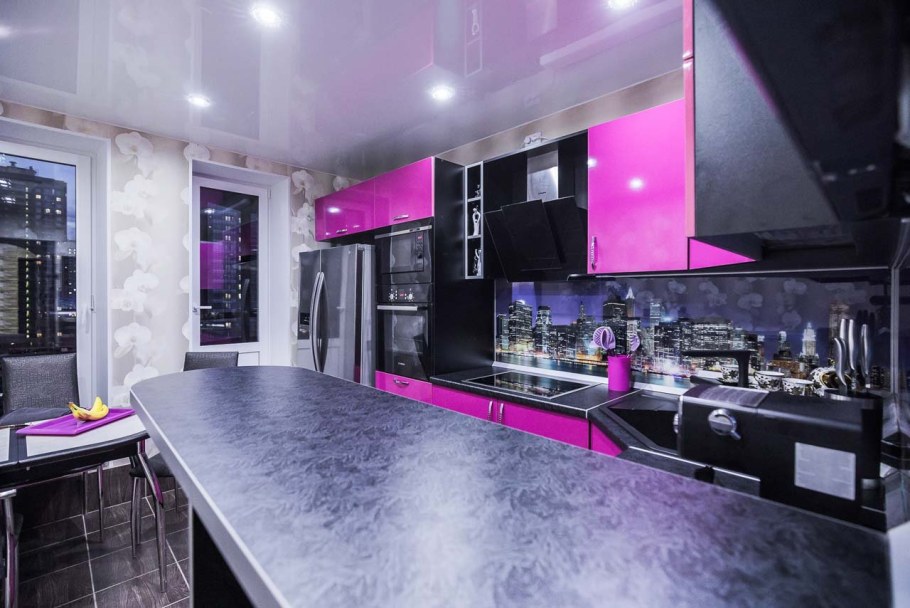 Кухня фуксия