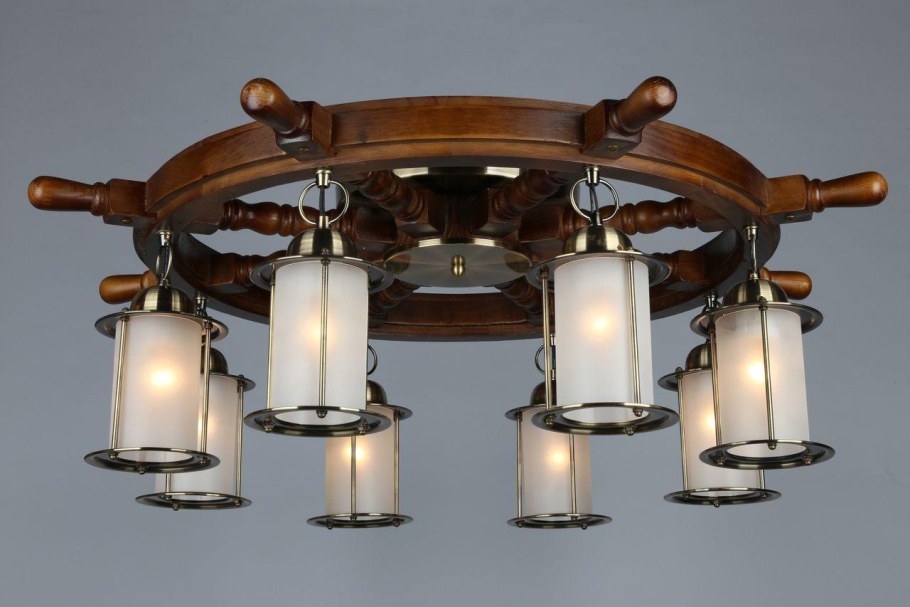 Светильники в кухне гостиной