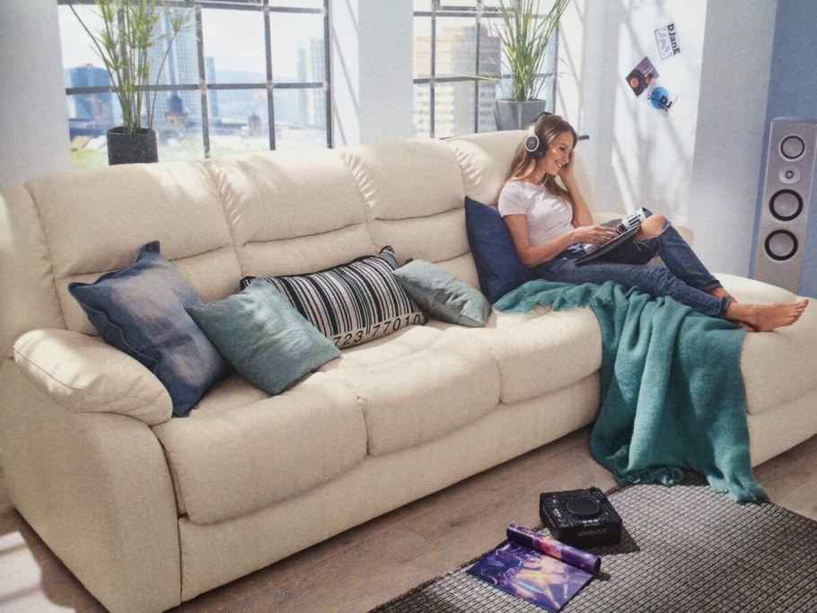 Диван Рокки лазурит