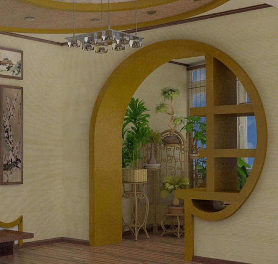 Межкомнатные перегородки арки