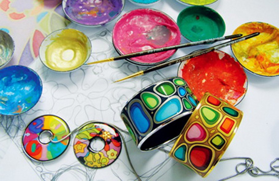 Горячая художественная эмаль