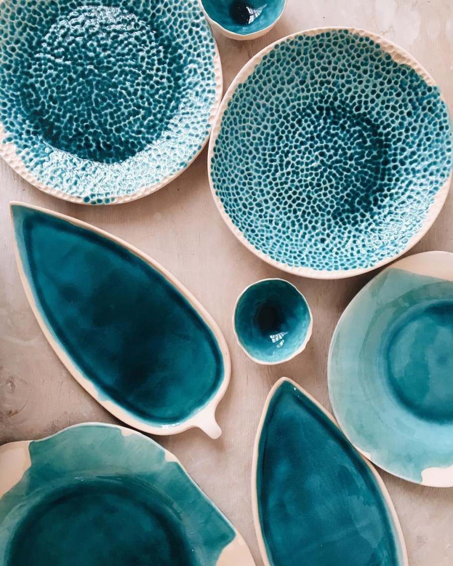 Керамическая тарелка