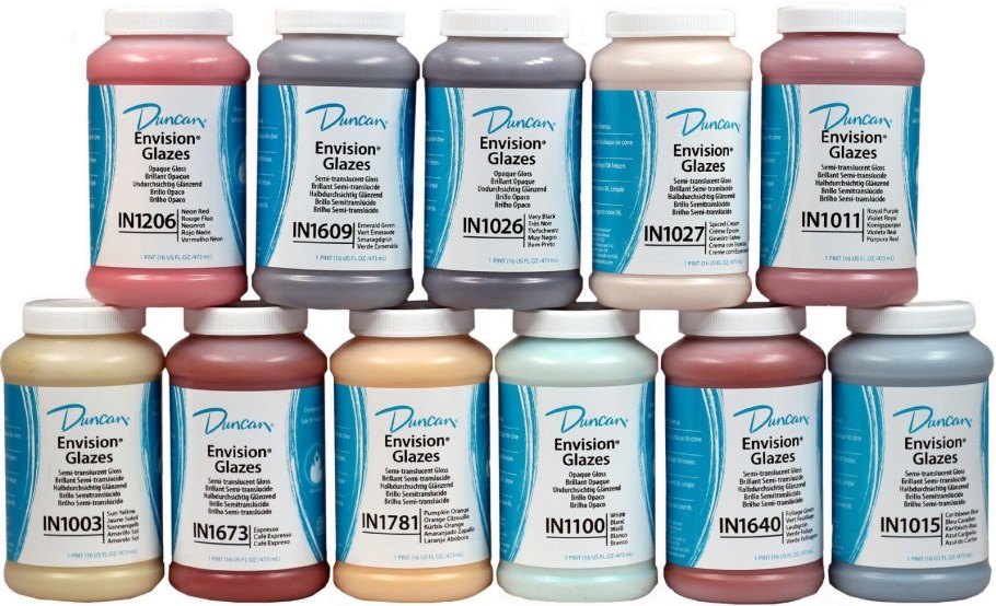 Глазурные краски для керамики