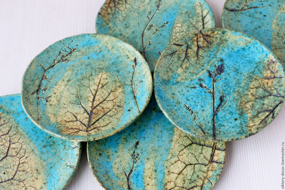 Керамика с оттисками растений