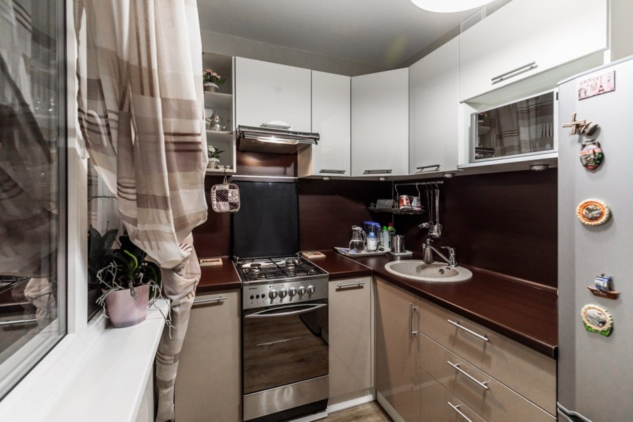 Проект кухни в корабле