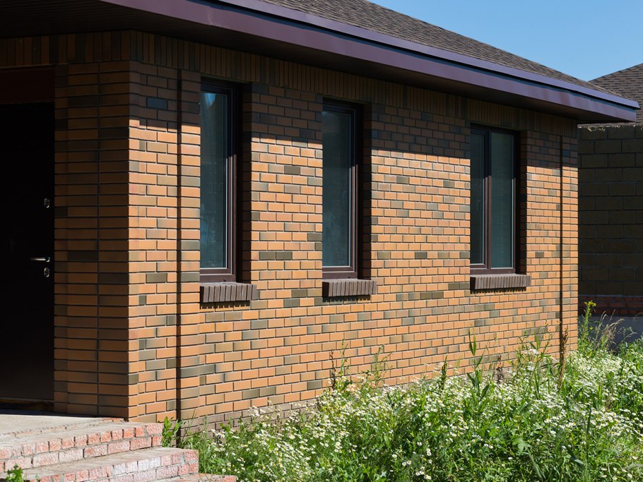 Дом из кирпича Браер Баварская кладка