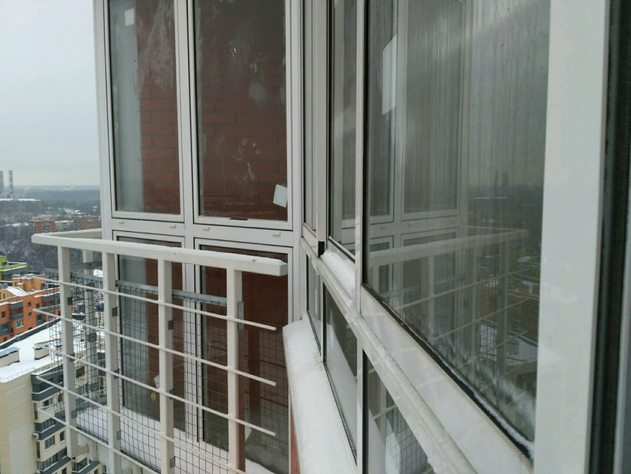 Монтаж витражей