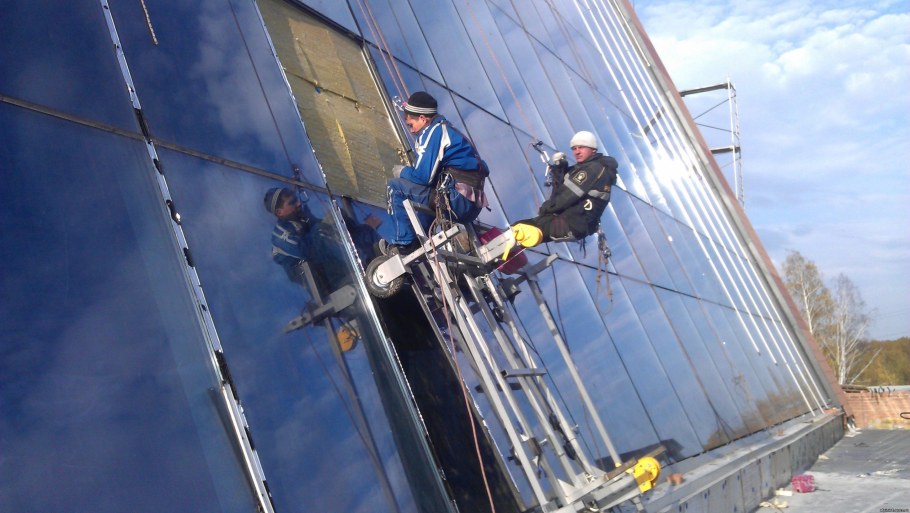 Стеклопакеты на балкон монтаж