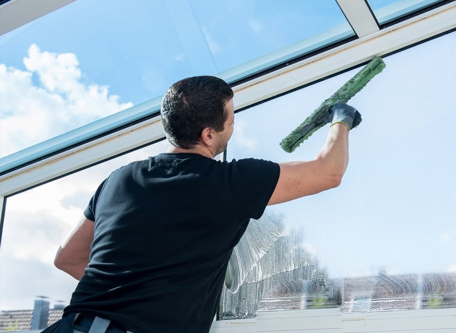 Фасадное остекление изнутри