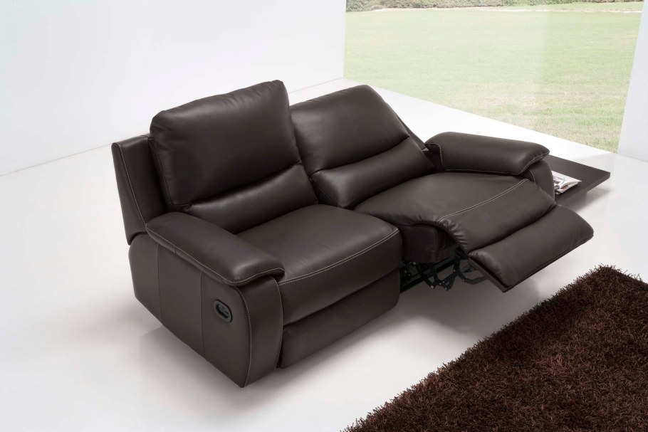 Диван-тройка с реклайнером автомат