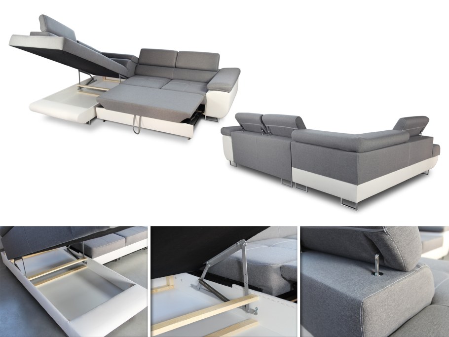 Диван с откидной спинкой