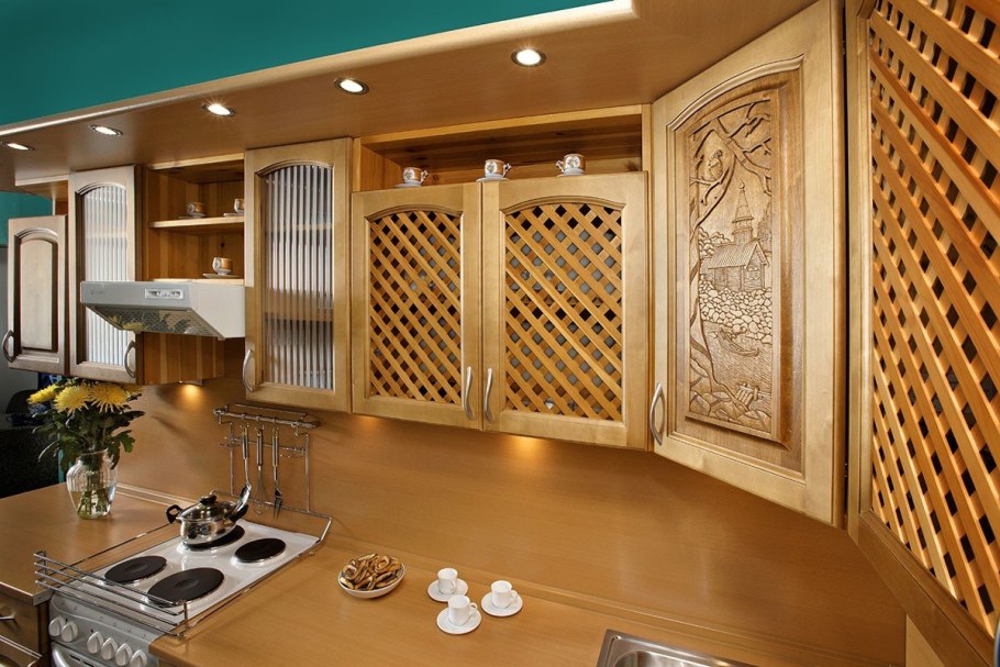 Кухонный гарнитур из фанеры