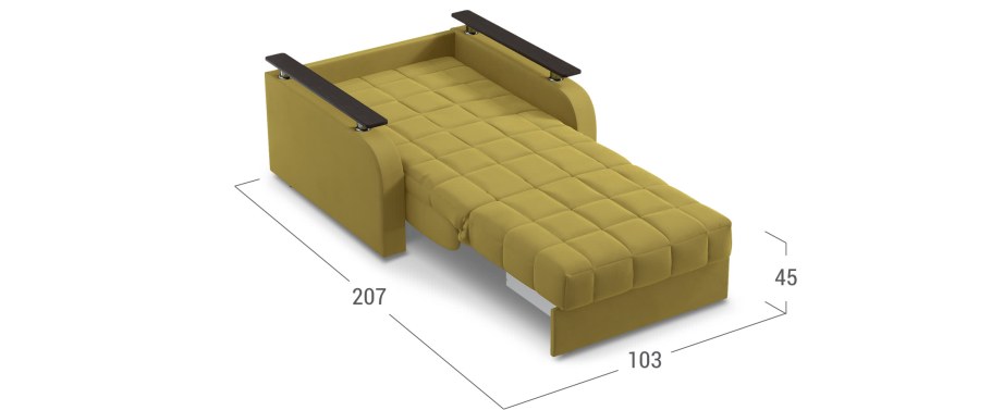 Диван аккордеон Карина 044