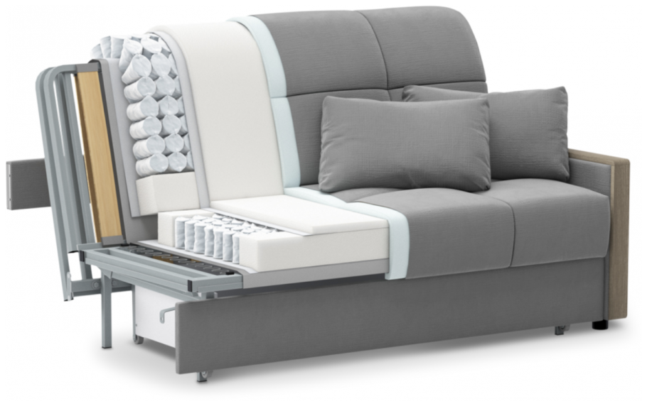 Диван угловой аккордеон Дублин 134