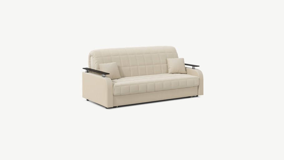 Диван прямой Карина 2 грей аккордеон