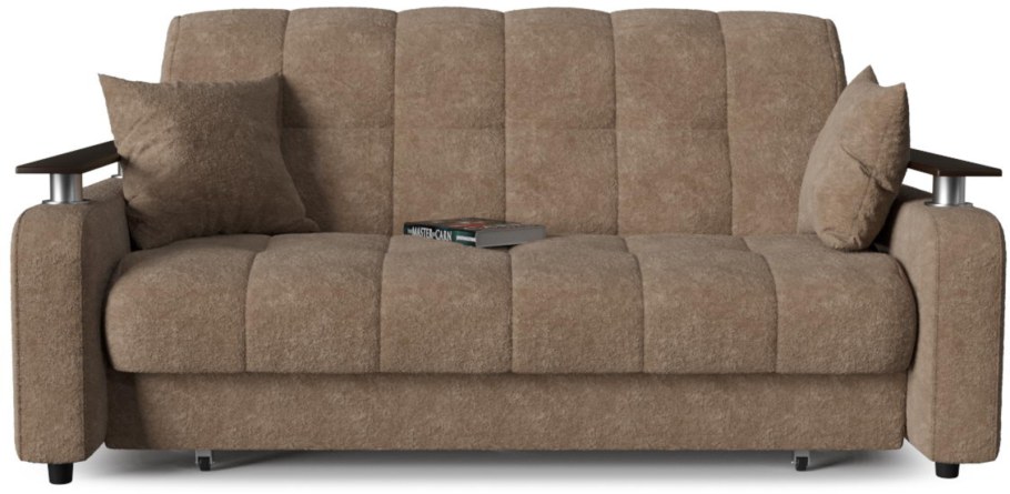 Диван прямой Карина 2 грей аккордеон