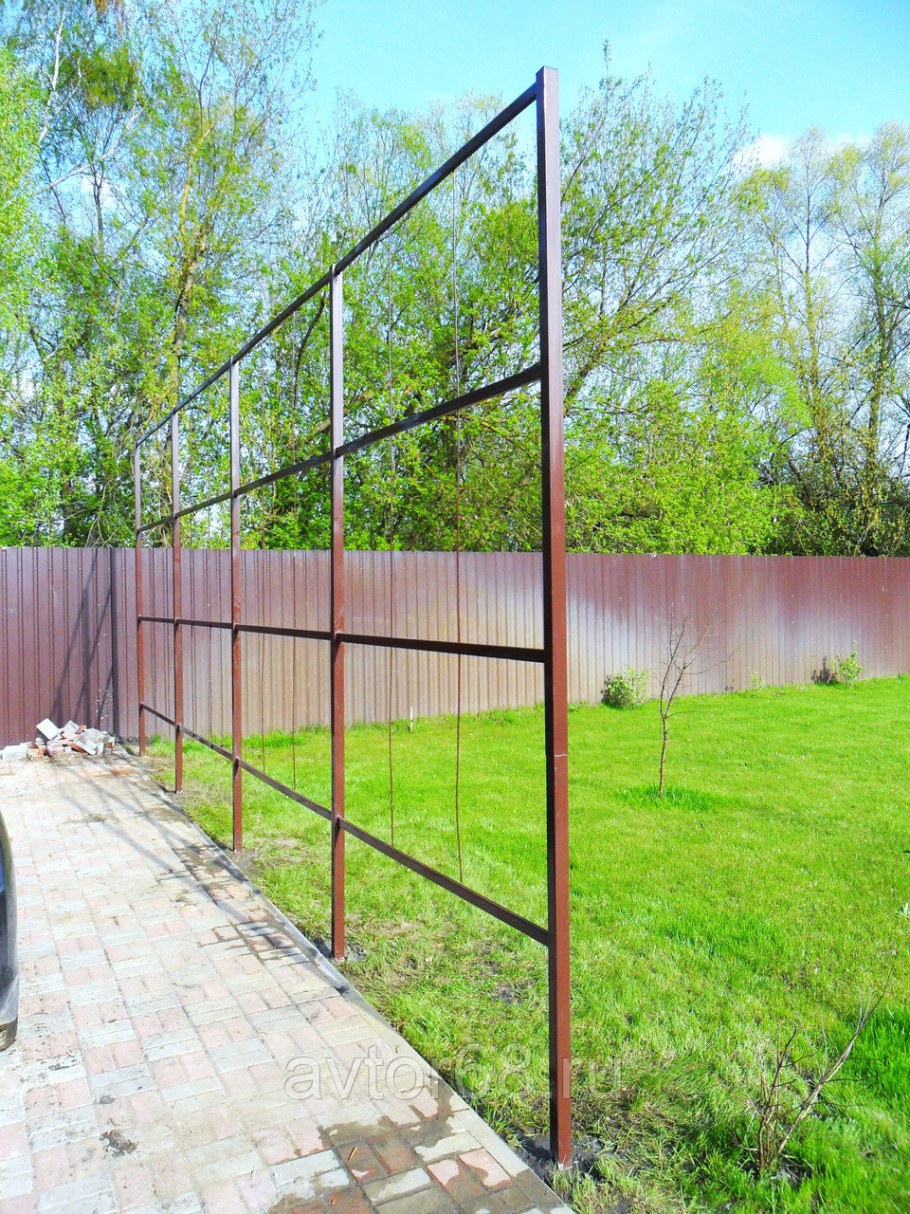 Шпалера для винограда металлическая