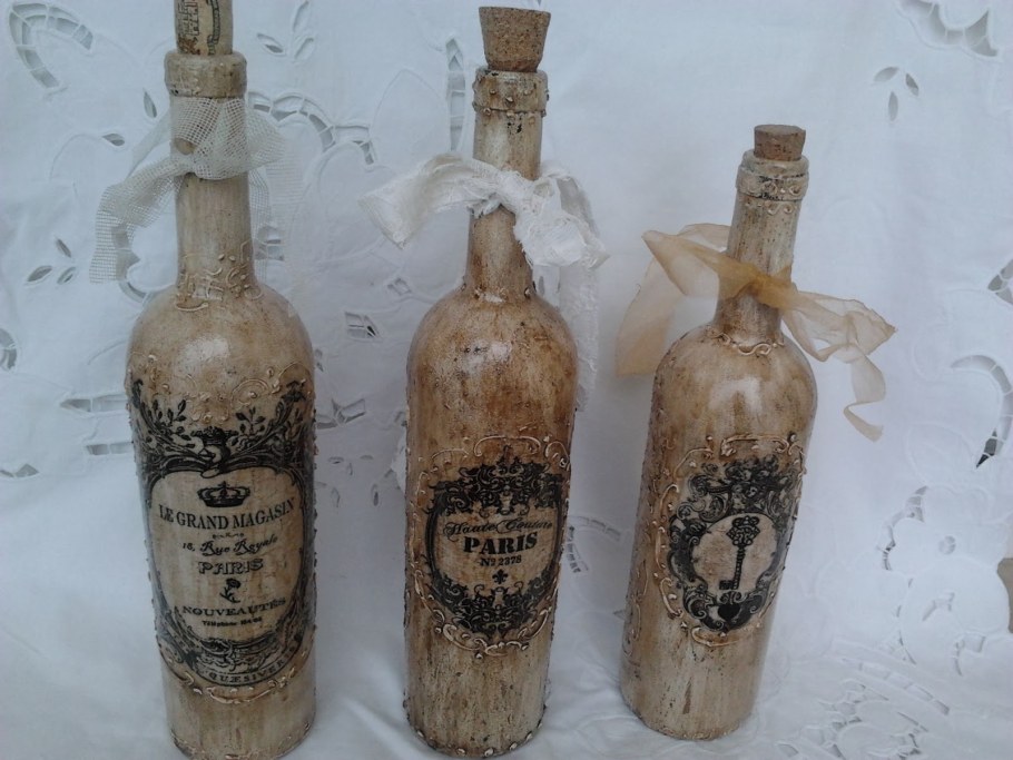 Винтажные Винные бутылки