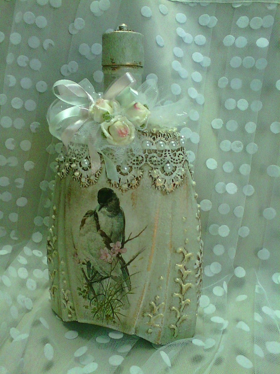 Шебби Шик бутылки