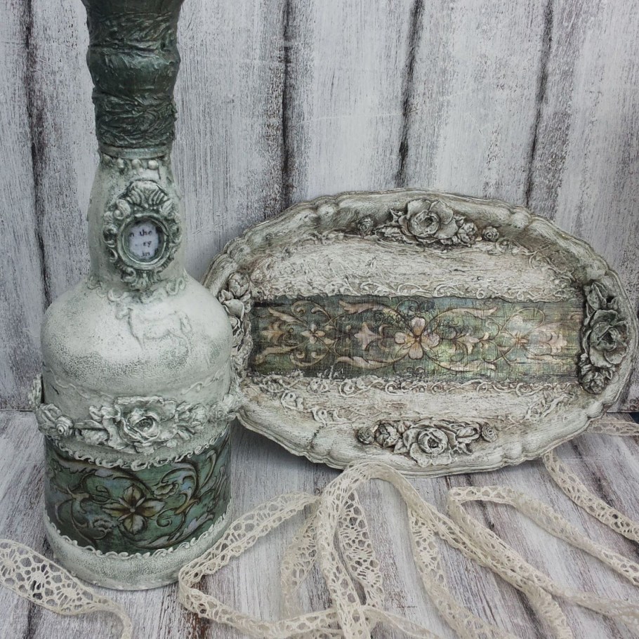 Баночки в винтажном стиле