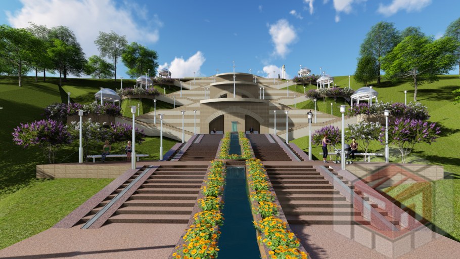 Парк Горького Москва генплан