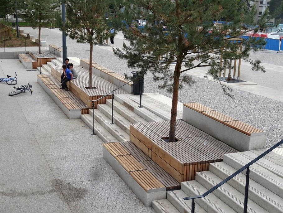 Пандусы в ландшафте