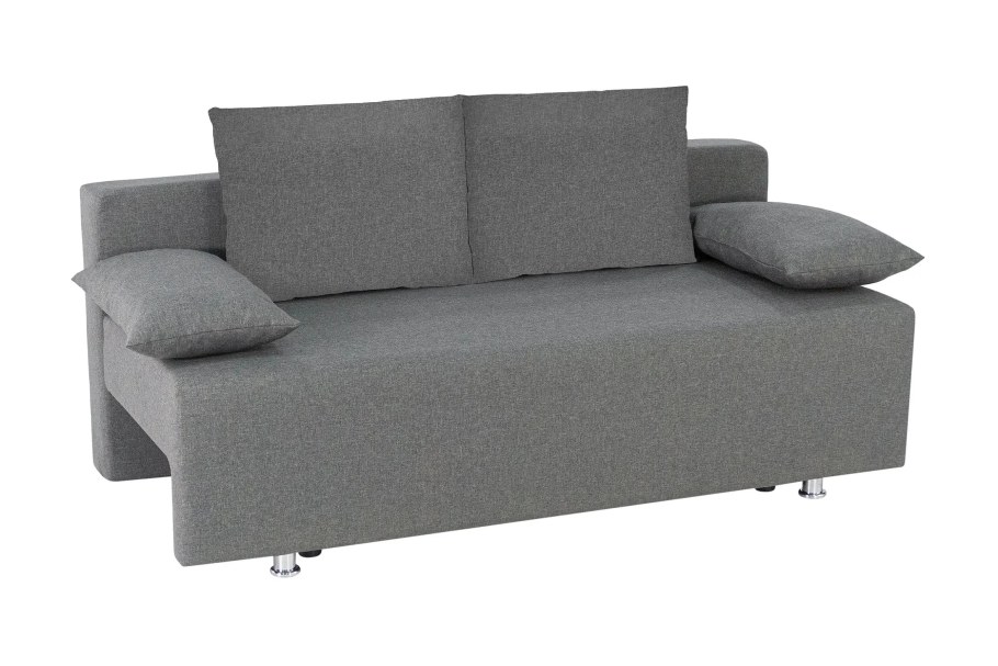 Диван кушетка Амбер светло-серый