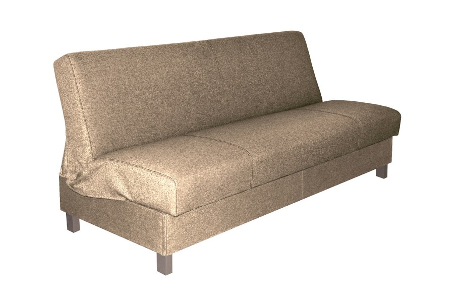 Диван еврокнижка Куба-2 серый принт Лондон