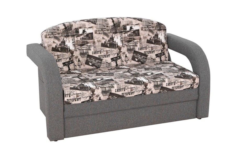 Диван откидной Немо желтый