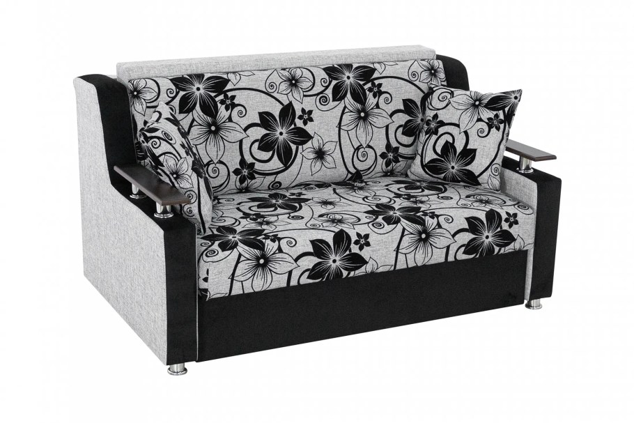 Диван аккордеон синий