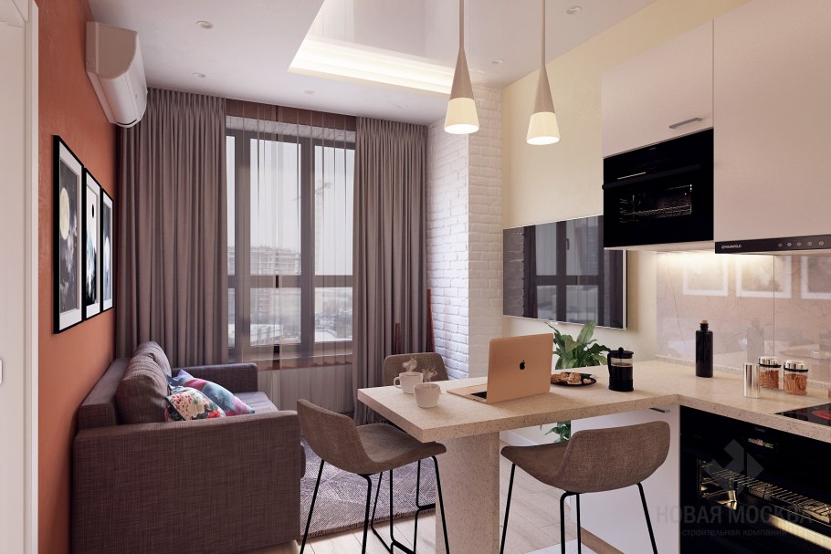 Перепланировка однушки хрущевки 30 кв.м