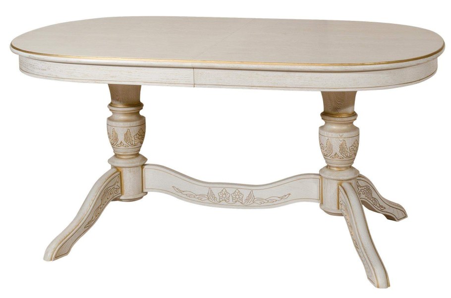 Стол обеденный Rondo белый