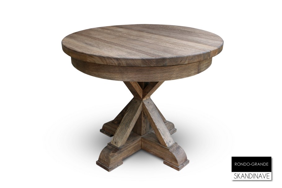 Стол Rondo 100-135*100 белый