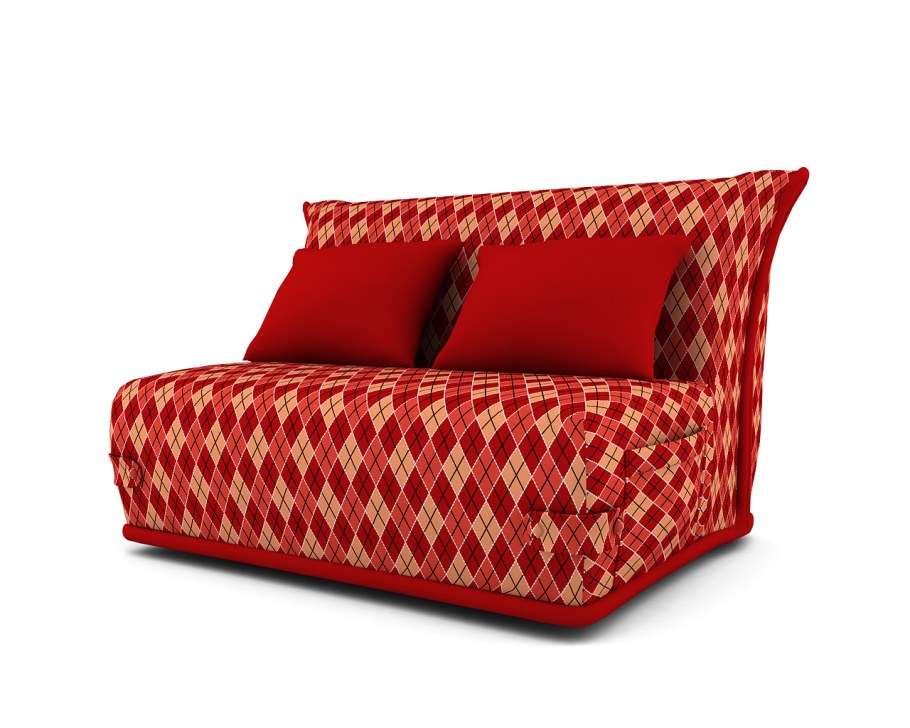 Чехол на диван белый