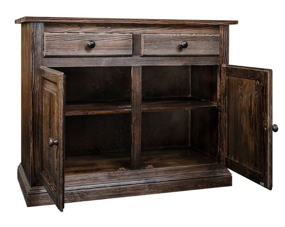 Буфет «Викинг» 04 из массива сосны