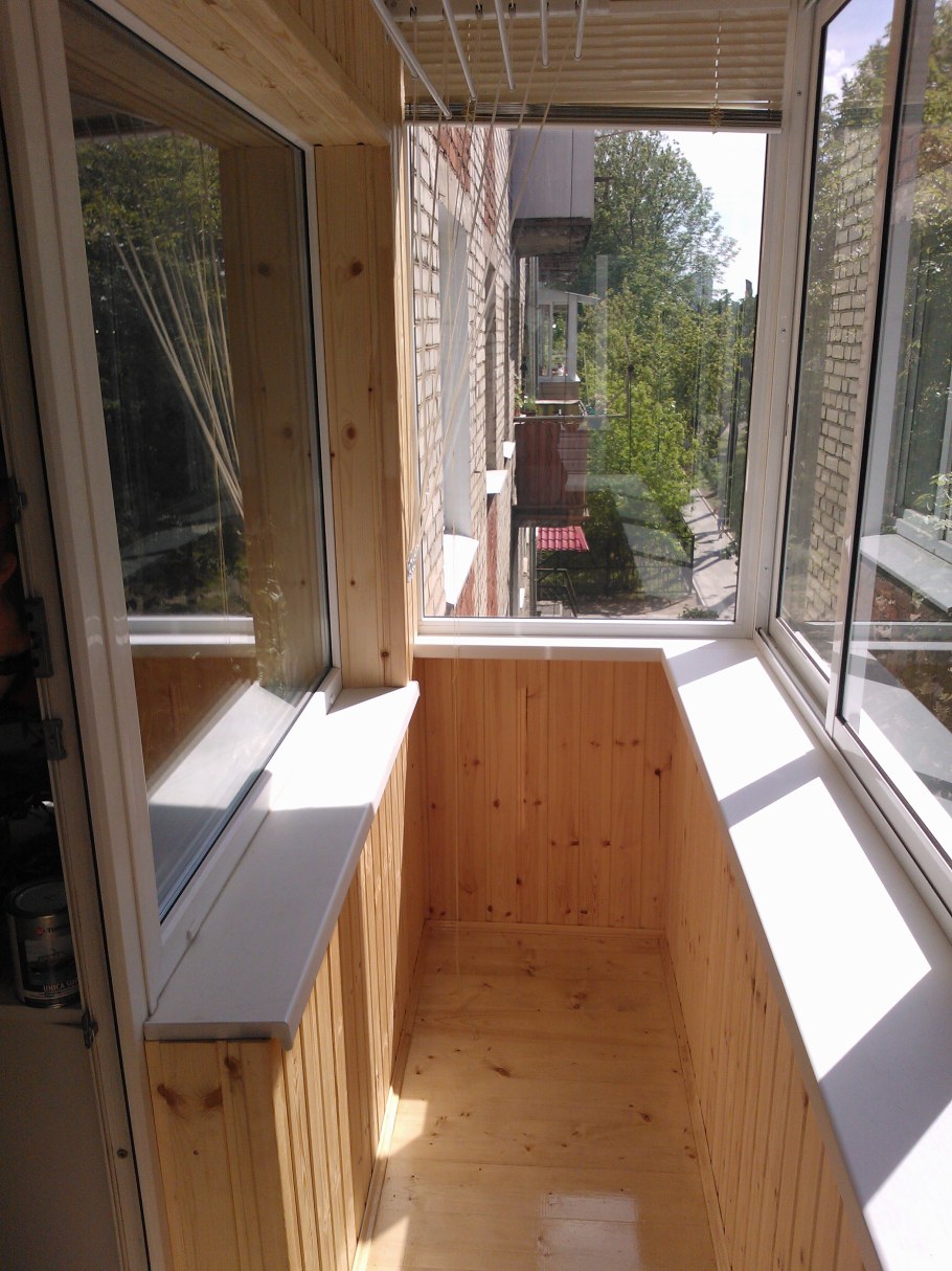 Балкон с выносом