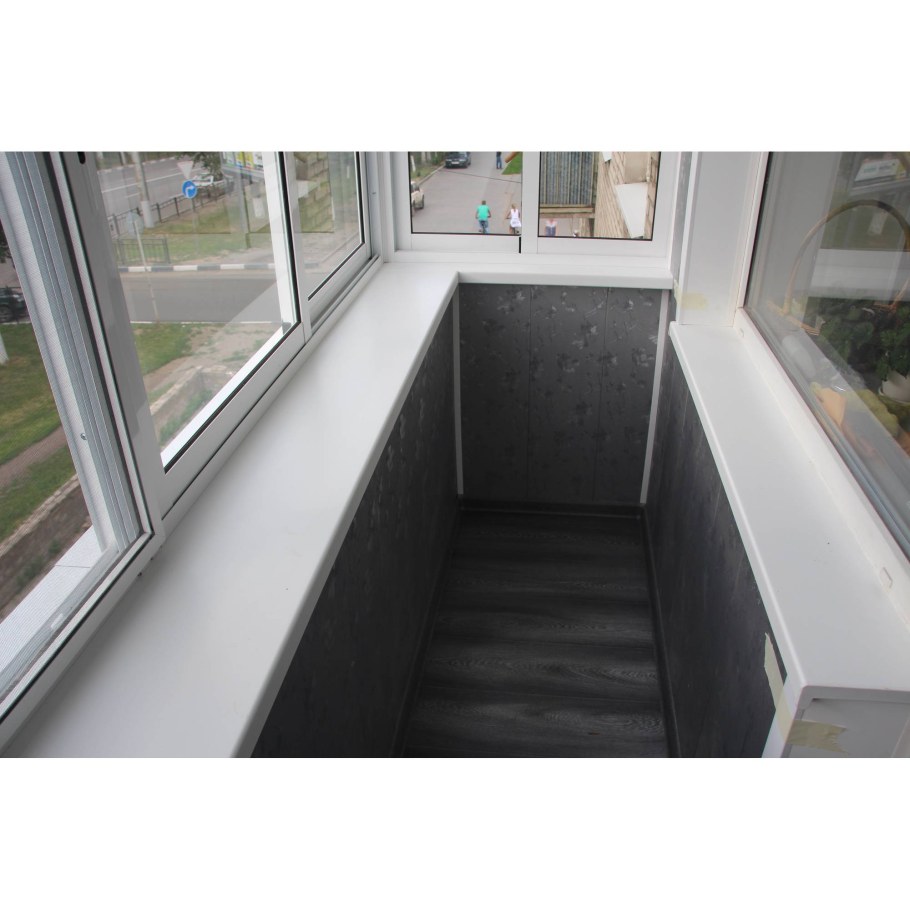 Алюминиевая лоджия 2800/1400