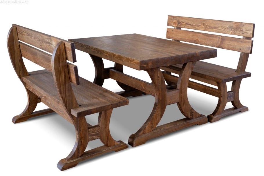 Брашированный стол